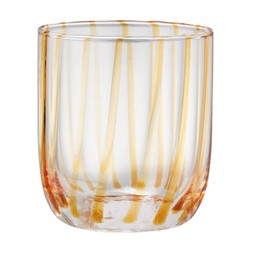 Global Folk Yellow Stripe Glass £2.99, €4.49