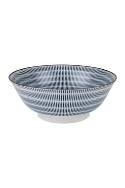 Homesense - Blue and White Striped Bowl - £5.99
