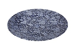 HOMESENSE BLUE FLORAL PLATE &pound;4.99