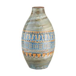 Homesense - Blue Oval Vase, &pound;16.99