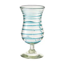 Homesense - Blue Swirl Glass £7.99