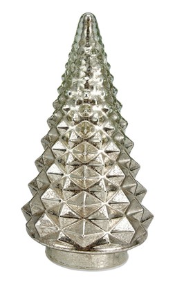 Homesense Christmas Decorations glass silver christmas tree decoration