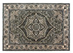 Homesense Cosy Christmas blue ornate rug &pound;129.99