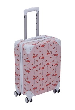 Homesense - flamingo suitcase &pound;39.99 (RRP &pound;95.00)