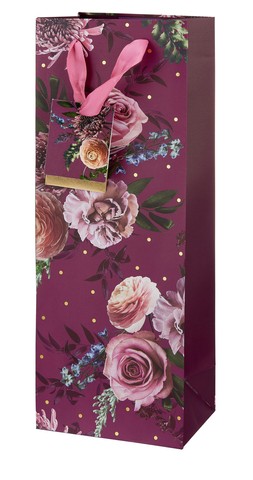 Homesense Gifting bottle gift bag floral design &pound;1.49