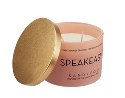 Homesense Gifting pink candle with lid &pound;8.99
