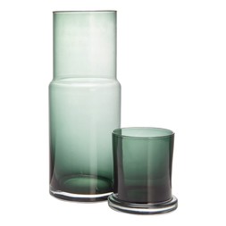Homesense Gifting smoke glass decanter with tumbler &pound;9.99