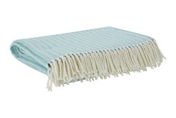 HOMESENSE GREEN THROW &pound;24.99