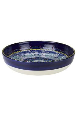 Homesense - Halloween Blue Large Skull Bowl - £19.99