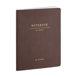 Homesense - Leatherbound Brown Notebook £4.99