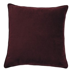 Homesense Neo-Classicism aubergine velvet cushion &pound;49.99
