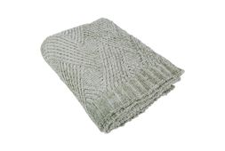 Homesense - Pastel Green Throw, &pound;16.99