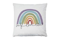 Homesense - Rainbow Cushion, &pound;12.99