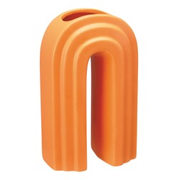 Homesense Sunset Hues orange rainbow medium size vase &pound;14.99