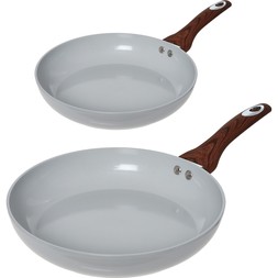 HS 2 Pack Grey Frying Pans 16.99