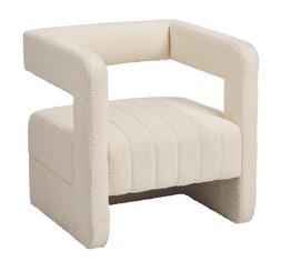 Soothing Spaces white armchair RRP 229.99