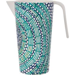 White and Bllue Mosaic Tile Jug 6.99