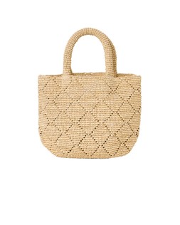 Diamond Paper Weave Tote Bag £48 €63