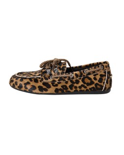 Bibi Lou Tanna Leopard Loafers £135