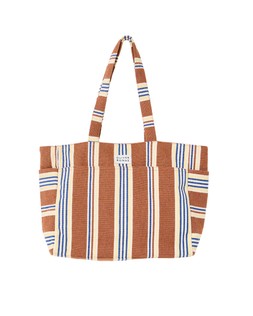 Abbie Brown & Blue Striped Tote Bag £42 €55