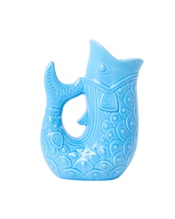 Albert Blue Ceramic Large Fish Jug £29.50 €38.50