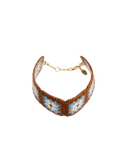 Alison Crochet Squares Bracelet £24 €31.50