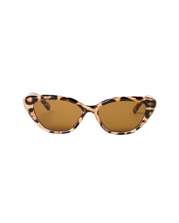 Animal Narrow Cateye Sunglasses,26