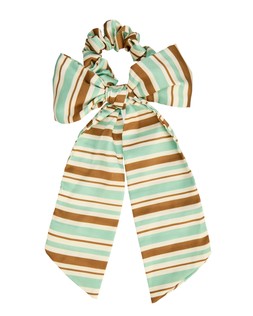 Aspen Stripe Bow Scrunchie £16.50 €21.50