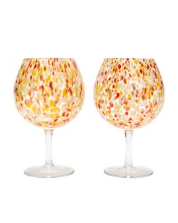 Azul Orange Spot Gin Glasses Set of Two £24.50 €32