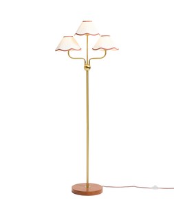 Bardot Triple Cream Floor Lamp £175