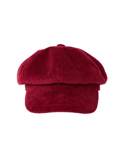 Berry Red Corduroy Baker Boy Hat £29.50 €38.50