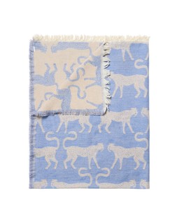 Blue Cheetah Jaquard Throw £39.50 €52