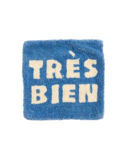 Blue & White Tres Bien Tufted Cushion Cover 45x45cm £29.50 €38.50