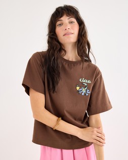 Brown Ciao Toucan Graphic T-Shirt £38 €49.5