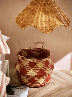 Brown Seagrass Dogtooth Storage Basket £18.5 (2)