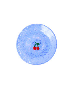 Cherry Blue Glass Trinket Dish £9.50 €12.50