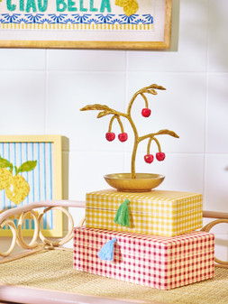 Cherry Tree Gold Jewellery Stand £45