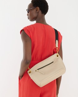 Elsie Ecru Slouch Crossbody Bag £58 €76