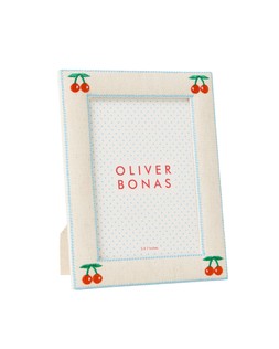 Embroidered Cherry Photo Frame 5x7%22 £25 €32.50