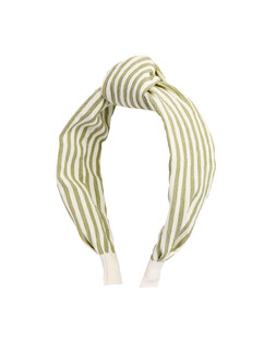 Ethel Green Stripe Knot Headband £19.50 €25.50