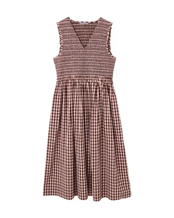 Gingham Smock Sleeveless Midi Dress £78 €105