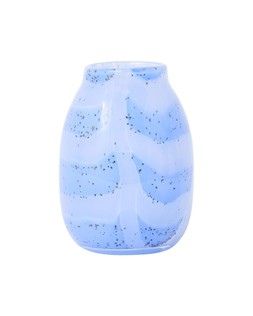 Gloria Blue Speckled Glass Vase £26.50 €34.50
