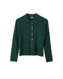 Green Collar Button Through Top £55.00 €72.00