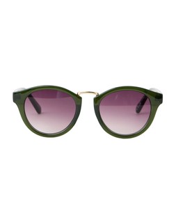 Green Preppy Marble Arm Metal Detail Sunglasses £28