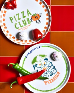 Pizzeria Ceramic Serving Plate