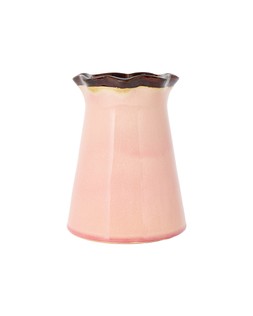 Isla Pink Ceramic Ripple Vase £26.50