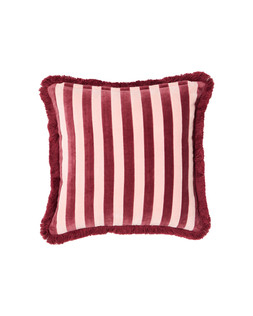 Issey Red & Pink Striped Cushion Cover 45x45cm £24.50 €32
