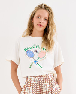 Ivory Casa Badminton Graphic T-Shirt £38 €49.50