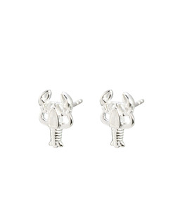 Larry Lobster Silver Stud Earrings £26