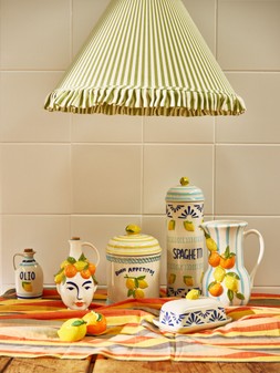 Lemon Ceramic Spaghetti Jar £39.5 & Buon Appetito Ceramic Storage Jar £35